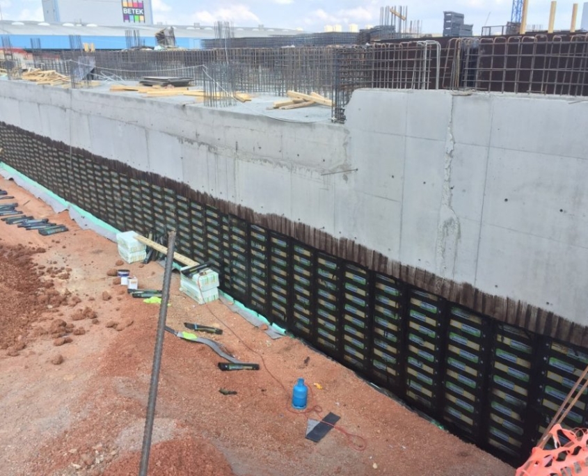 Bitüm poliüretan yalıtım Poliüretan Enjeksiyon, Kazık Başı İzolasyonu, izolasyon, yalıtım